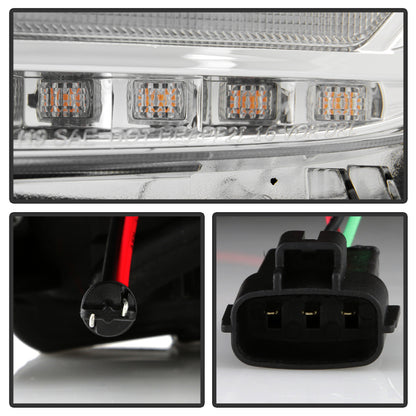 Spyder 16-20 Toyota Tacoma Halogen Model Only High-Power LED Headlights - Chrome PRO-YD-TT16HALAP-C SPYDER
