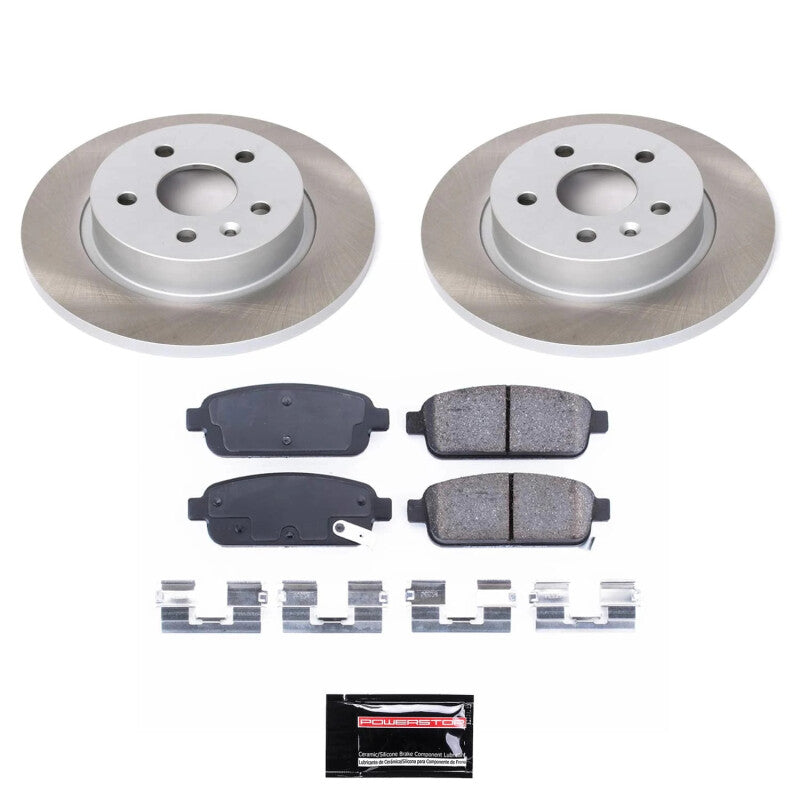 Power Stop 15-17 Chevrolet Trax Rear Semi-Coated Rotor Kit PowerStop