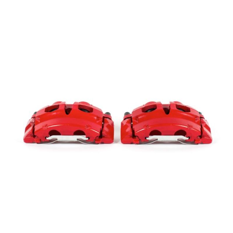 Power Stop 07-09 Ford Expedition Front Red Calipers w/Brackets - Pair PowerStop