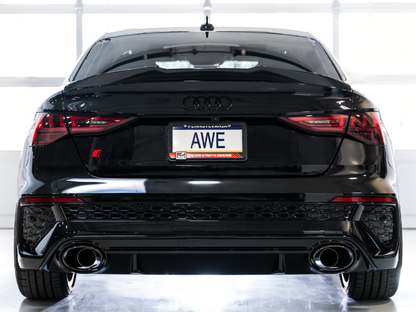 AWE Tuning Audi 22-23 8Y RS3 Cat-Back SwitchPath Exhaust (No Tips) AWE Tuning