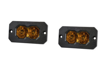 Diode Dynamics C2 2.0 Sport Yellow Combo/Driving Flush ABL (Pair)