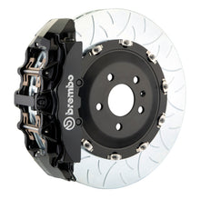 Load image into Gallery viewer, Brembo 08-14 C63 (Excl.-Black Series) Front GT BBK 6 Pist Cast 380x34 2pc Rotor Slotted Type3-Black