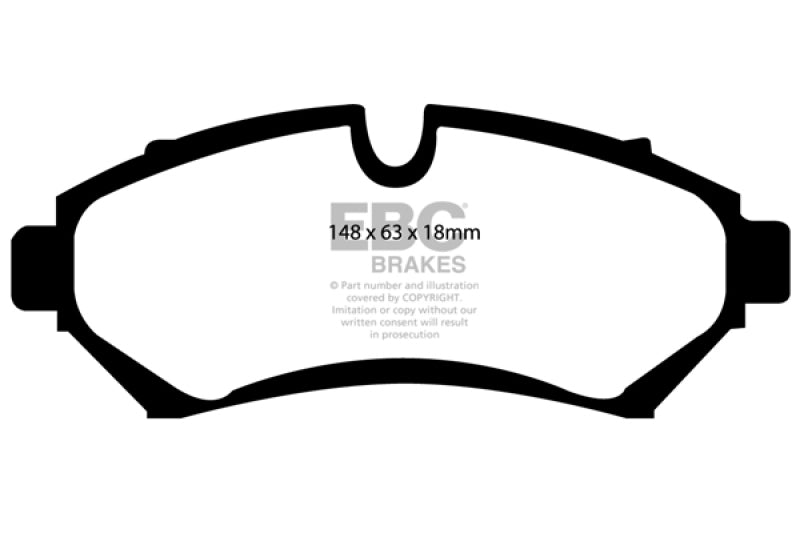 EBC Ultimax2 Front Brake Pads - UD753 EBC