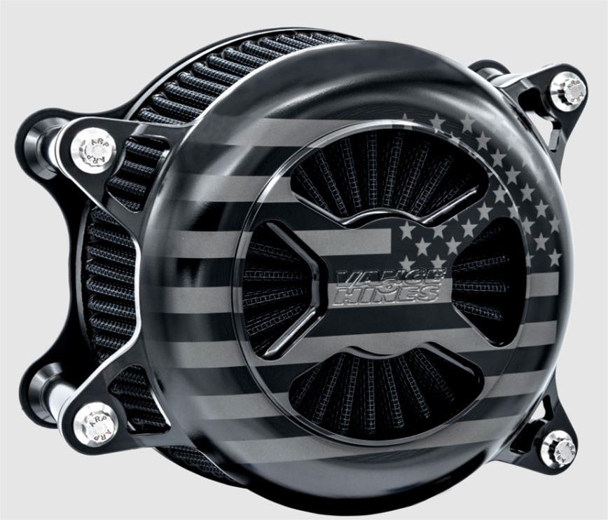 Vance and Hines 23-24 Touring Models V02 American Air Intake - Black