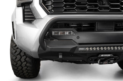 ADD 2024+ Toyota Tacoma Stealth Center Mount Winch Front Bumper w/ Top Hoop Addictive Desert Designs