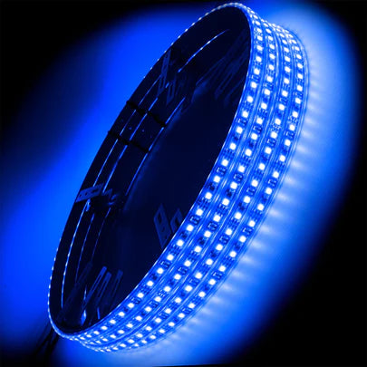 ORACLE LIGHTING LED ILLUMINATED WHEEL RINGS - Double LED - Blue 4228-002