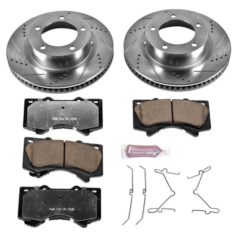 Power Stop 08-11 Lexus LX570 Front Z36 Truck & Tow Brake Kit PowerStop