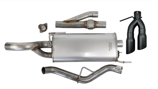 2021-2026 Roush F-150 Side Exit Cat Back Active Ready Exhaust - Black Tip - RSH422264-BLK