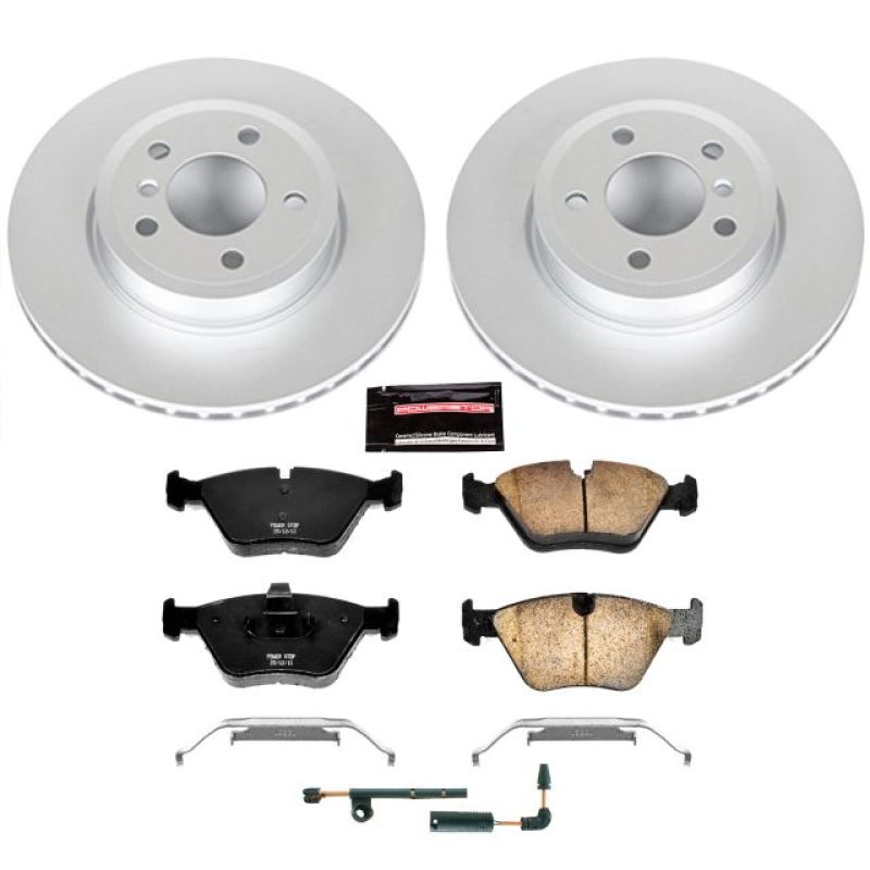 Power Stop 04-10 BMW X3 Front Z23 Evolution Sport Coated Brake Kit PowerStop