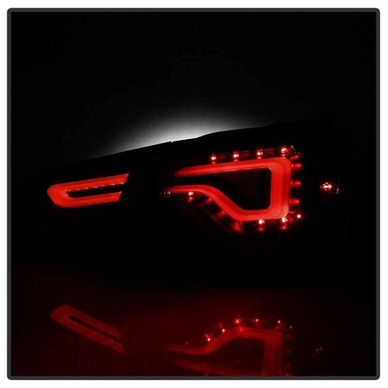 xTune 14-18 Chevy Impala (Excl 14-16 Limited) LED Tail Lights - Black Smoke (ALT-JH-CIM14-LBLED-BSM) SPYDER