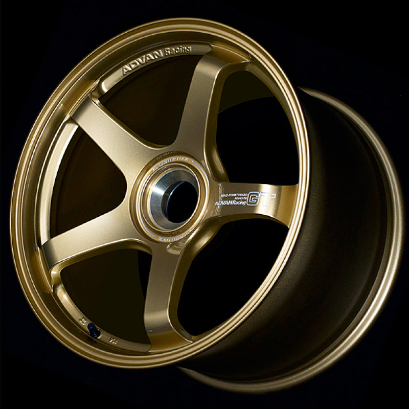 Advan YAQ9J45IBZP GT 19X9.5 +45 CL-CL Racing Brass Gold Wheel