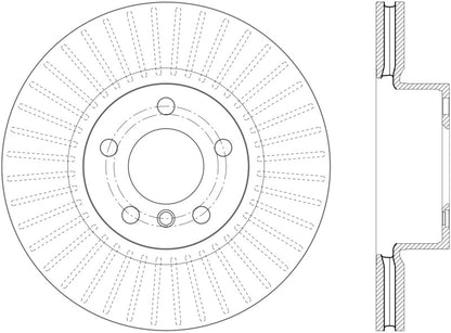 StopTech Drilled Sport Brake Rotor Stoptech