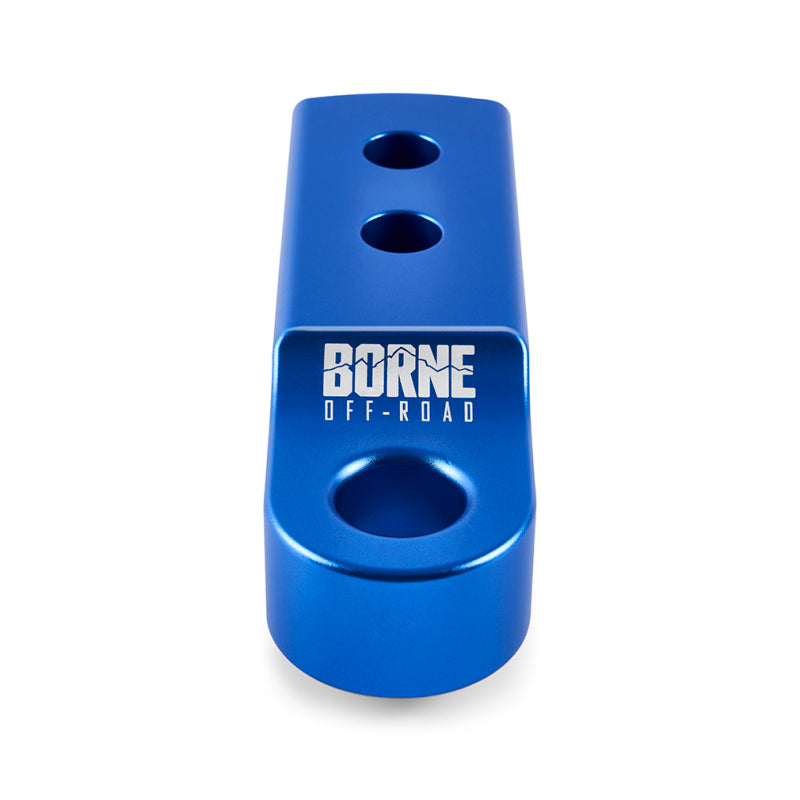 Borne Off-Road CNC Hitch Receiver Shackle 2in Blue