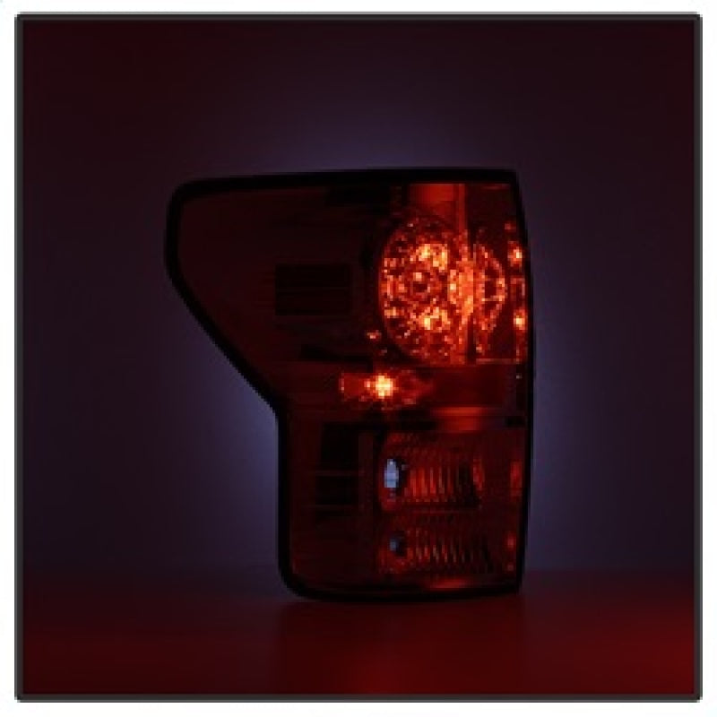 Spyder Toyota Tundra 07-13 LED Tail lights Red Smoke ALT-YD-TTU07-LED-RS SPYDER