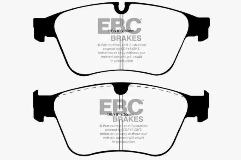 EBC YellowStuff Front Brake Pads - DP41937R