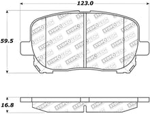 Load image into Gallery viewer, StopTech Premium Ceramic Brake Pads - 308.09230