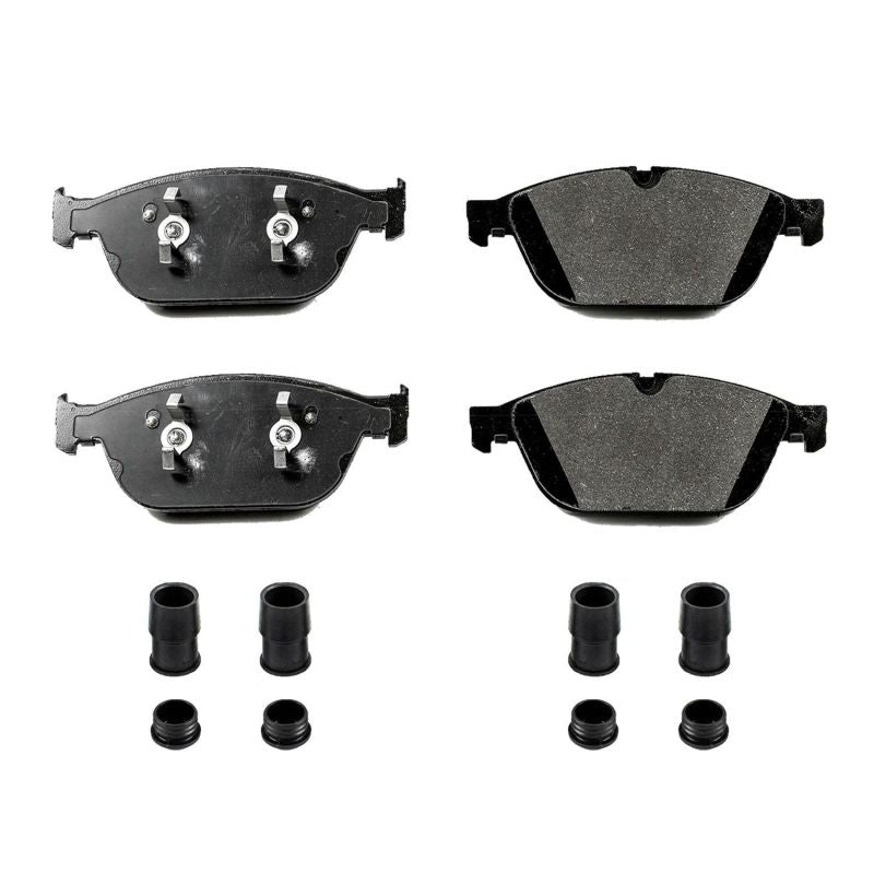 Power Stop 11-18 Audi A8 Quattro Front Z17 Evolution Ceramic Brake Pads w/Hardware PowerStop
