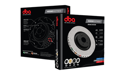 DBA 05 Pontiac GTO Front Slotted & Drilled 4000 Series Rotor
