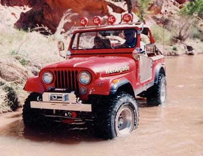 Tuff Country 2.5" EZ-Ride Lift Kit – 1976–1986 Jeep CJ7 (No Shocks) (42701K)