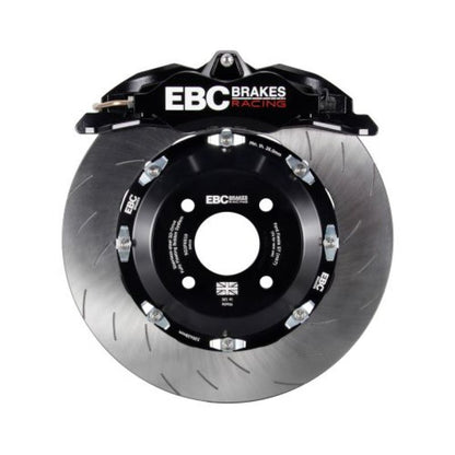 EBC Racing 92-00 BMW M3 (E36) Black Apollo-4 Calipers 355mm Rotors Front Big Brake Kit EBC