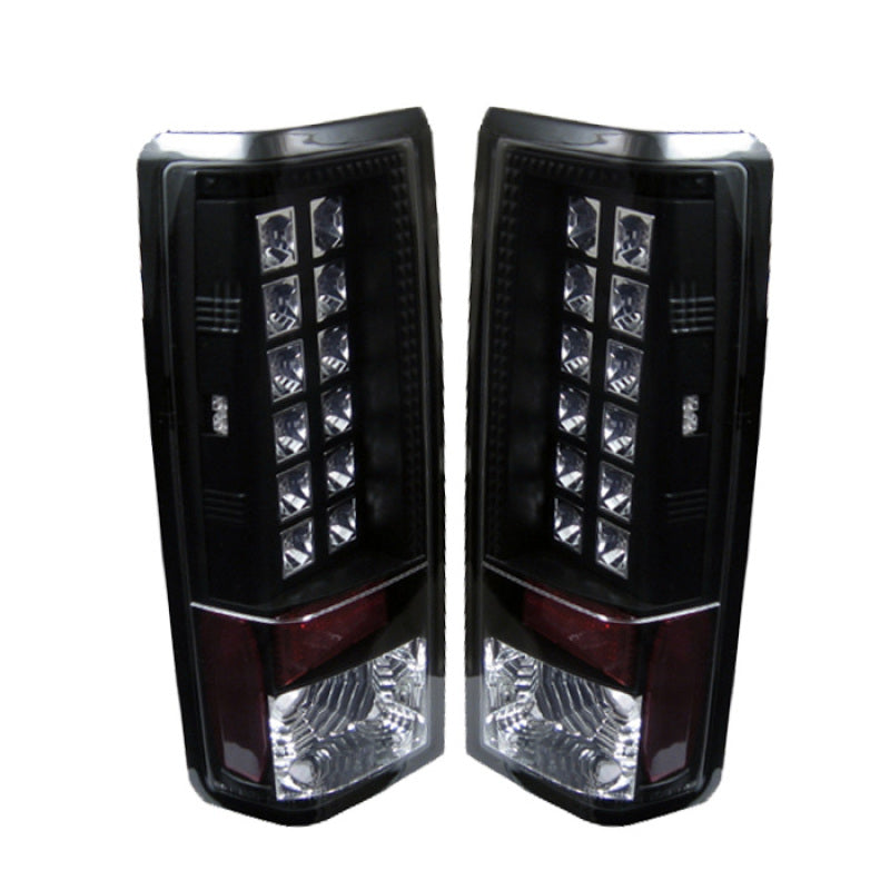 Spyder Chevy Astro/Safari 85-05 LED Tail Lights Black ALT-YD-CAS85-LED-BK SPYDER