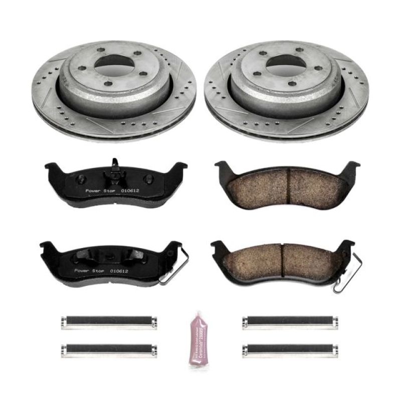 Power Stop 10-11 Ford Ranger Rear Z23 Evolution Sport Brake Kit PowerStop