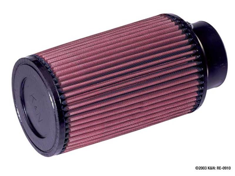 K&N Universal Rubber Filter 3inch FLG / 5inch OD-B / 4-5/8inch OD-T / 8inch H