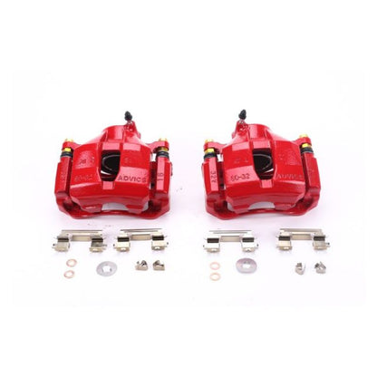 Power Stop 2006 Lexus GS300 Front Red Calipers w/Brackets - Pair PowerStop