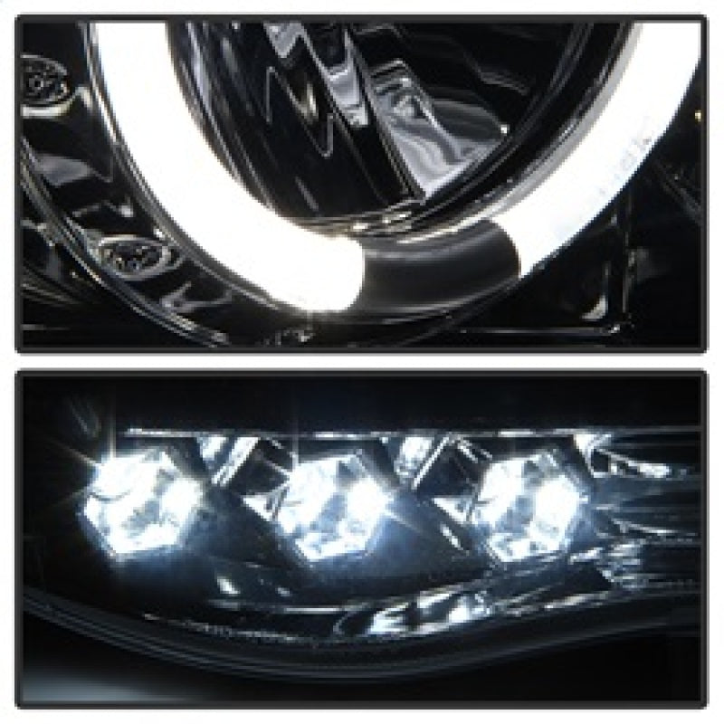 Spyder Dodge Ram 1500 02-05/Ram 2500 03-05 Projector Headlights LED Halo LED Chrm PRO-YD-DR02-HL-C SPYDER
