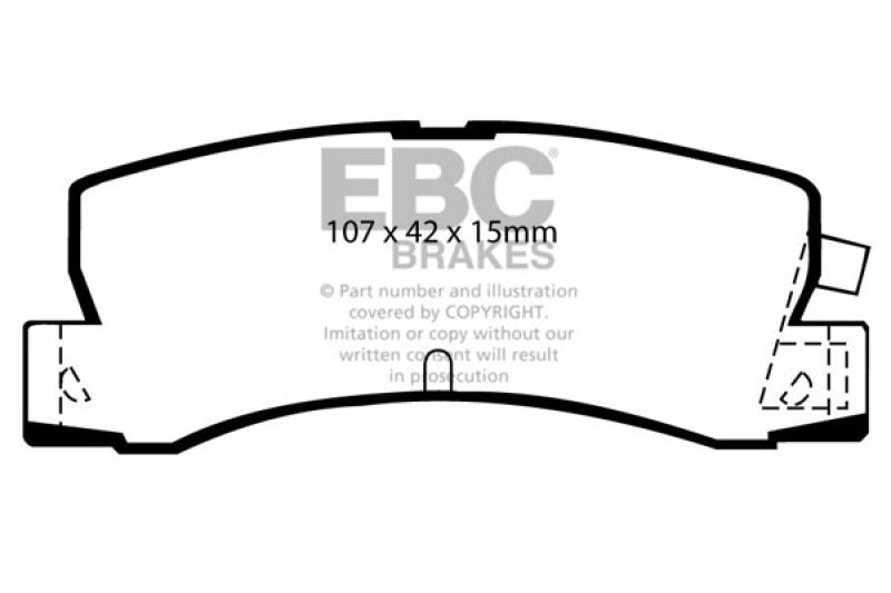 EBC GreenStuff Rear Brake Pads - DP2629