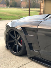 Anderson Composites 2015 - 2017 Mustang Carbon Fiber Type-AT Front Fenders (Pair) - AC-FF15FDMU-AT