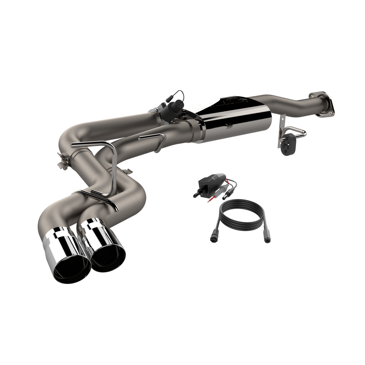 QTP 2015-2020 Ford F-150 Polished Screamer Cat Back Exhaust - 440015 QTP