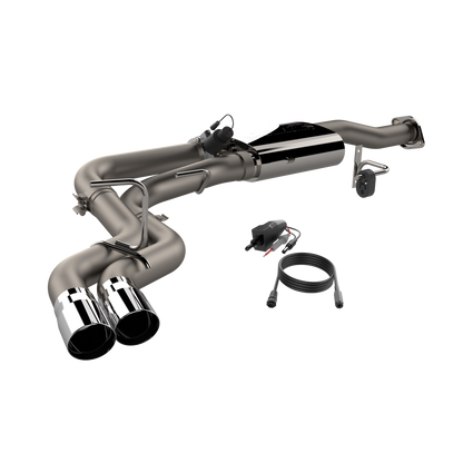 QTP 2015-2020 Ford F-150 Polished Screamer Cat Back Exhaust - 440015 QTP