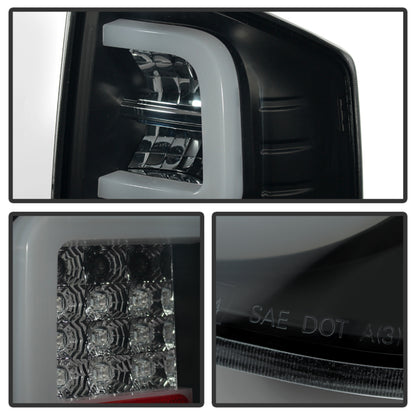Spyder Toyota Tundra 2014-2016 Light Bar LED Tail Lights Black Smoke ALT-YD-TTU14-LED-BSM SPYDER