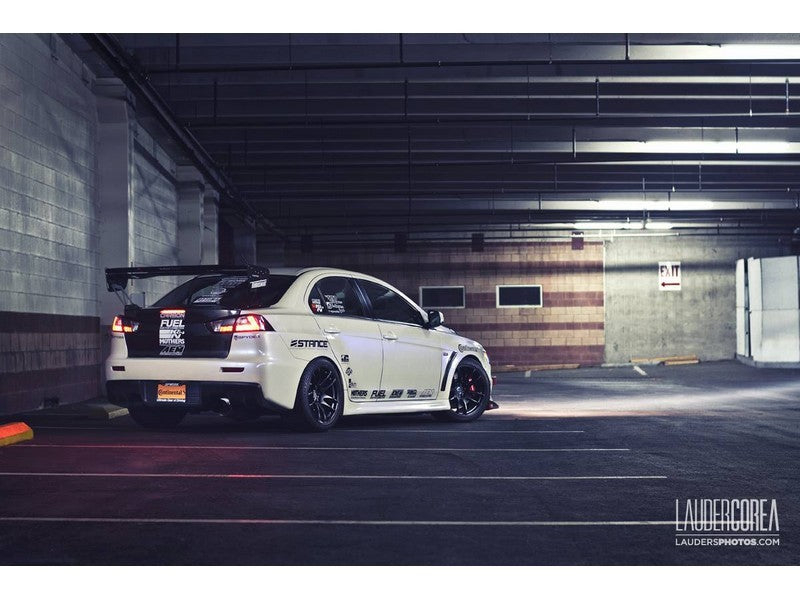 Spyder Mitsubishi Lancer/Evolution X 08-14 LED Tail Lights Blk ALT-YD-MITEVO1008-LED-BK SPYDER