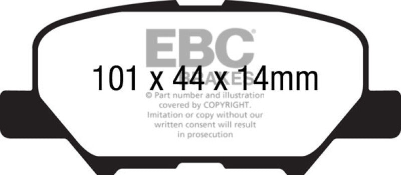 EBC Extra Duty Rear Brake Pads - ED92171 EBC