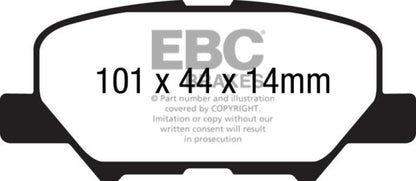 EBC Extra Duty Rear Brake Pads - ED92171 EBC