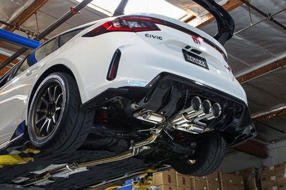 Remark 2023+ Honda Civic Type-R (FL5) Triple Tip Catback Exhaust w/ Triple Tip & Front Pipe Remark