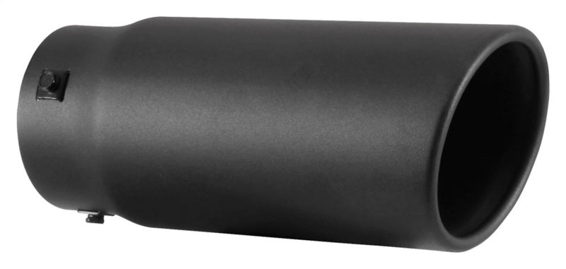 Spectre Exhaust Tip 4-1/2in. OD / Slant - Black Spectre