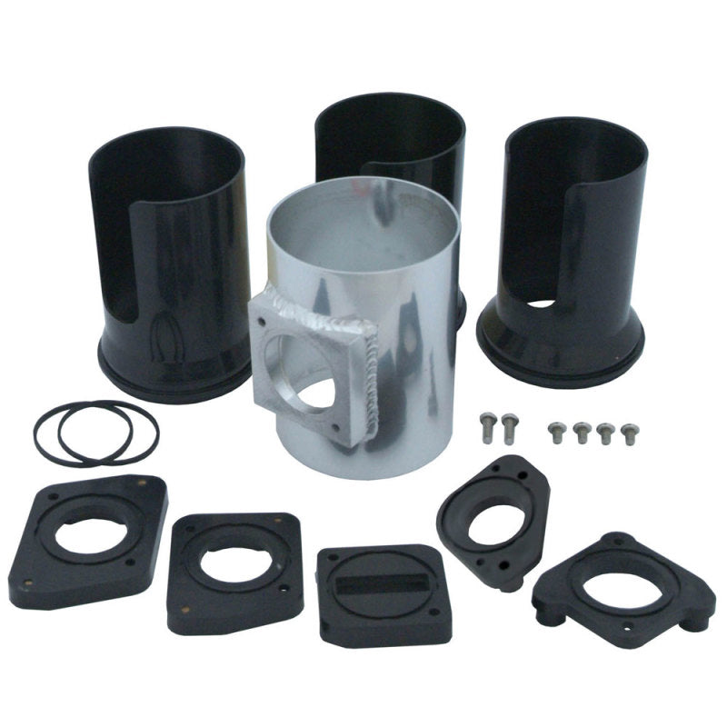 Spectre Mass Air Flow Sensor Adapter Kit (3in.) - Aluminum