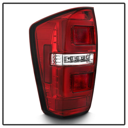 Spyder 16-17 Toyota Tacoma LED Tail Lights - Red Clear (ALT-YD-TT16-LED-RC) SPYDER