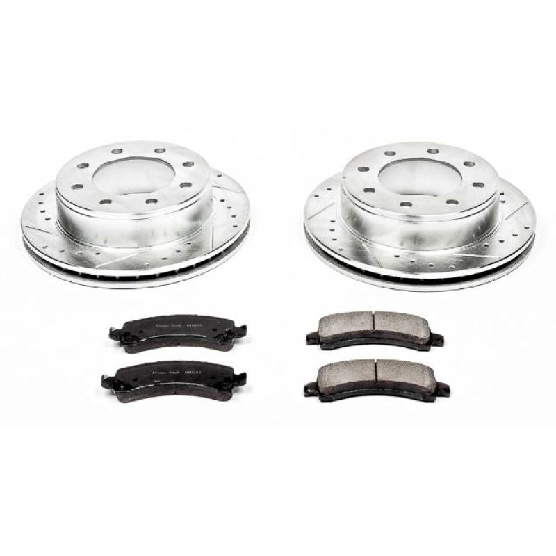 Power Stop 03-17 Chevrolet Express 2500 Rear Z23 Evolution Sport Brake Kit PowerStop