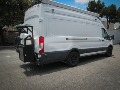 afe Apollo GT Series Axle-Back Exhaust System Ford Transit Models 15-19 V6-3.5L (tt)