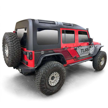 Turn Offroad 2007-2018 Jeep JK 4 Door Safari Style Hardtop w/Overhead Handles