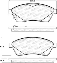 Load image into Gallery viewer, StopTech Premium Ceramic Front Brake Pads - 308.14220