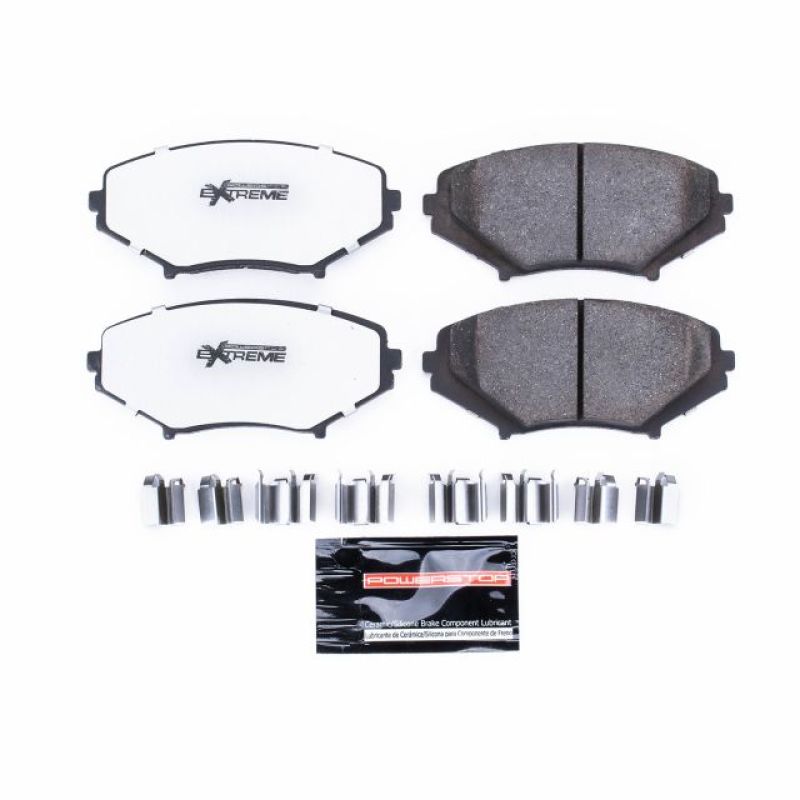 Power Stop 04-11 Mazda RX-8 Front Z26 Extreme Street Brake Pads w/Hardware PowerStop