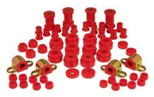 Prothane Total Vehicle Suspension Bushing Kit for 1976–1979 Jeep CJ5/CJ7, Red – 1-2002