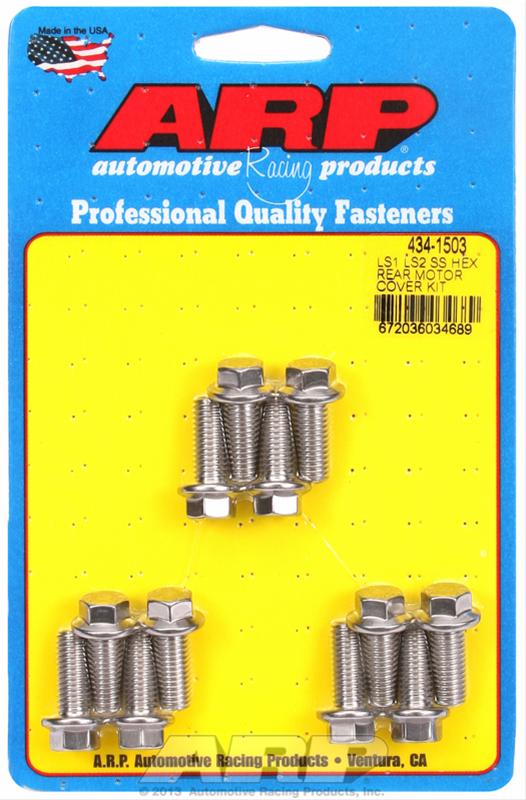 ARP Chevy LS1 LS2 SS Rear Hex Motor Cover Bolt Kit