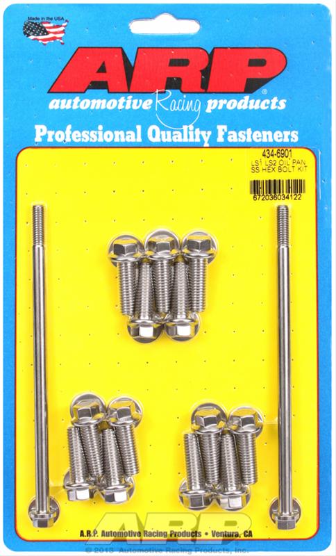 ARP LS1 LS2 SS Hex Oil Pan Bolt Kit