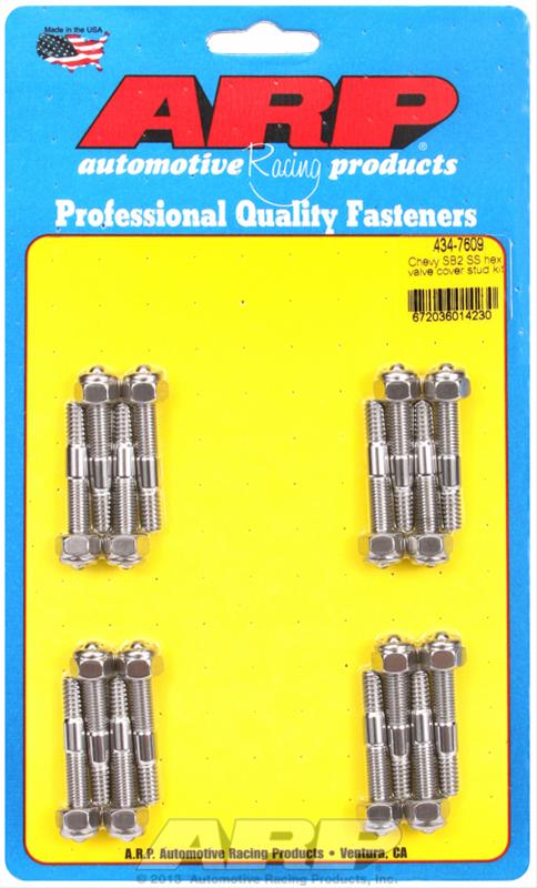 ARP Chevy SB2 SS Hex Valve Cover Stud Kit